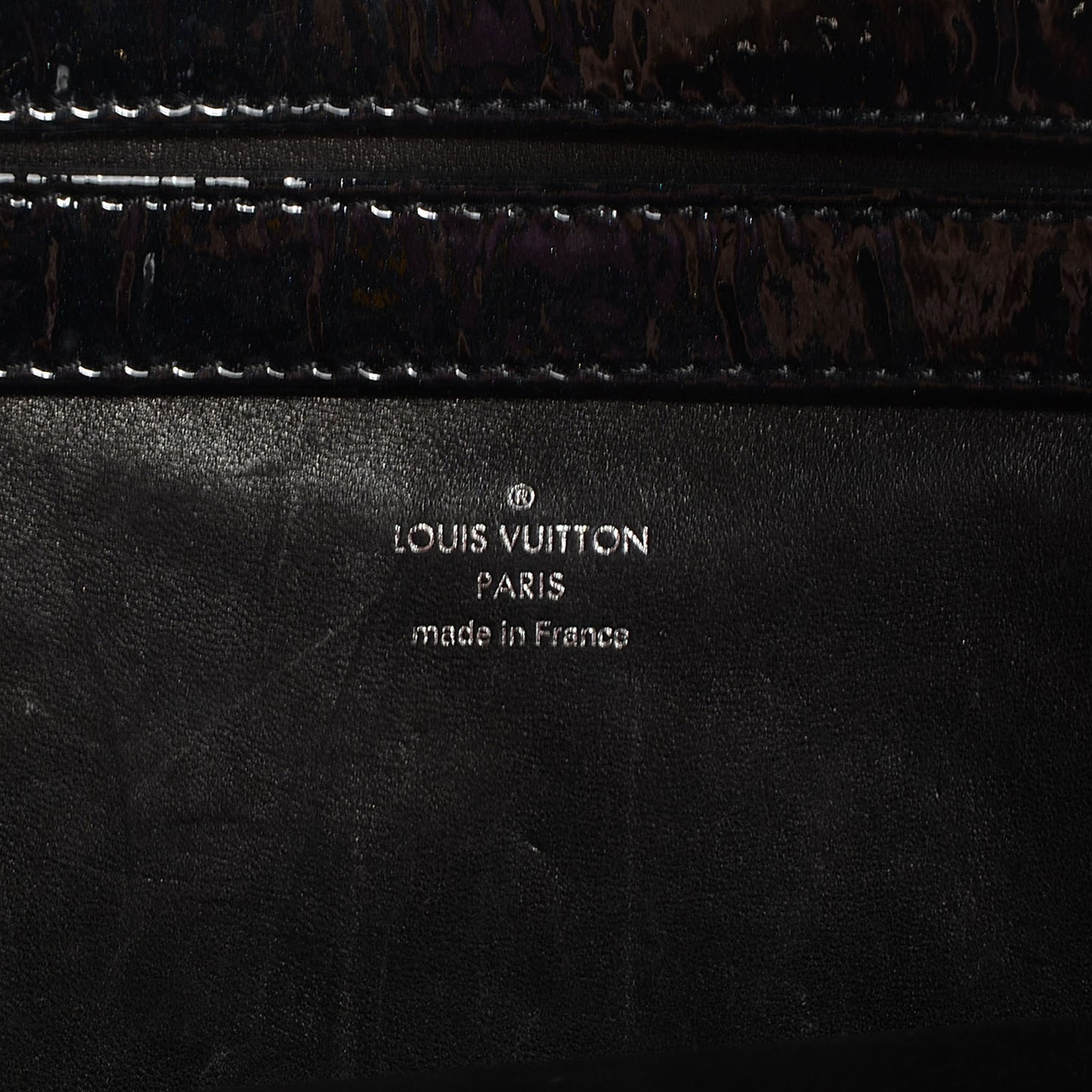 Patent Lambskin Fascination Lockit Black