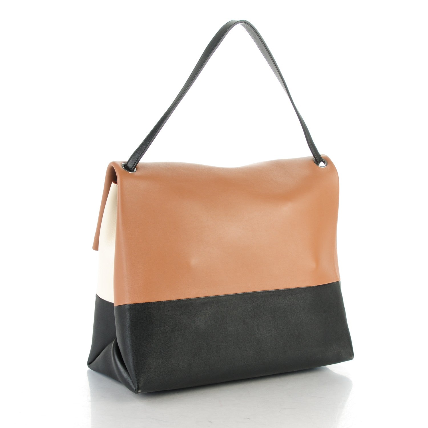 Celine Calfskin All Soft Shoulder Bag Tan 3 of 7