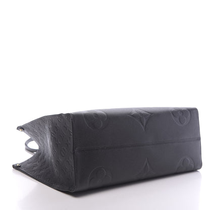 Louis Vuitton Empreinte Monogram Giant Onthego GM Black 5 of 11
