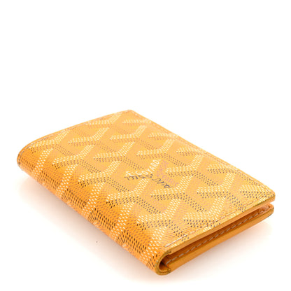 Goyard Goyardine Saint Pierre Card Holder Yellow 4 of 6
