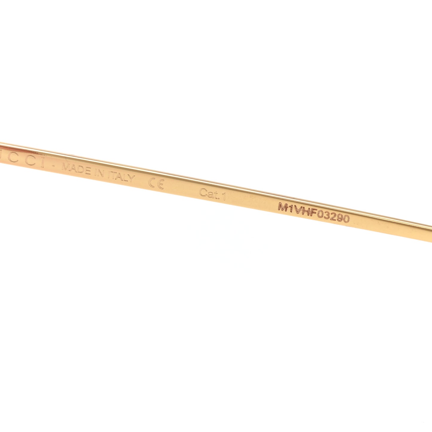 Square Frame GG0437SA Sunglasses Gold