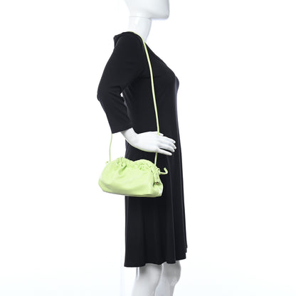 Mansur Gavriel Lambskin Mini Cloud Clutch Mint 2 of 9