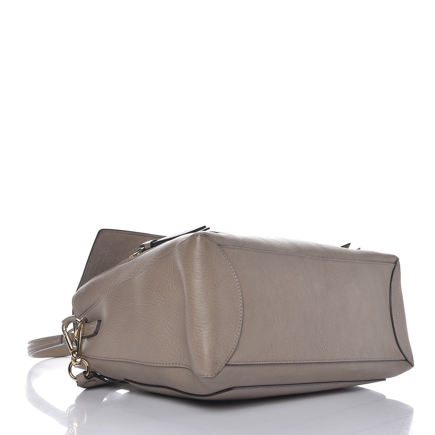 Calfskin Medium Faye Day Shoulder Bag Motty Grey