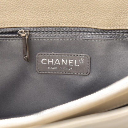 Chanel Caviar Quilted Grand Shopping Tote GST Beige Clair 5 of 12