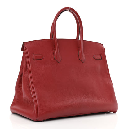 Hermes Togo Birkin 35 Rouge Garance 2 of 20