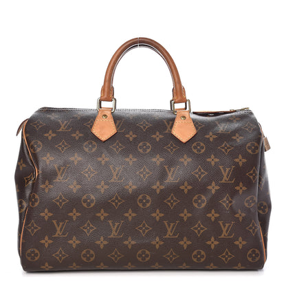 Louis Vuitton Monogram Speedy 35 1 of 15
