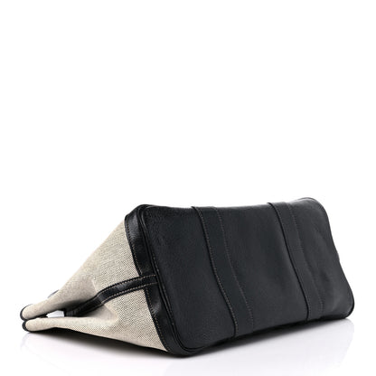 Hermes Toile Buffle Skipper Garden Party 36 MM Tote Black 4 of 18