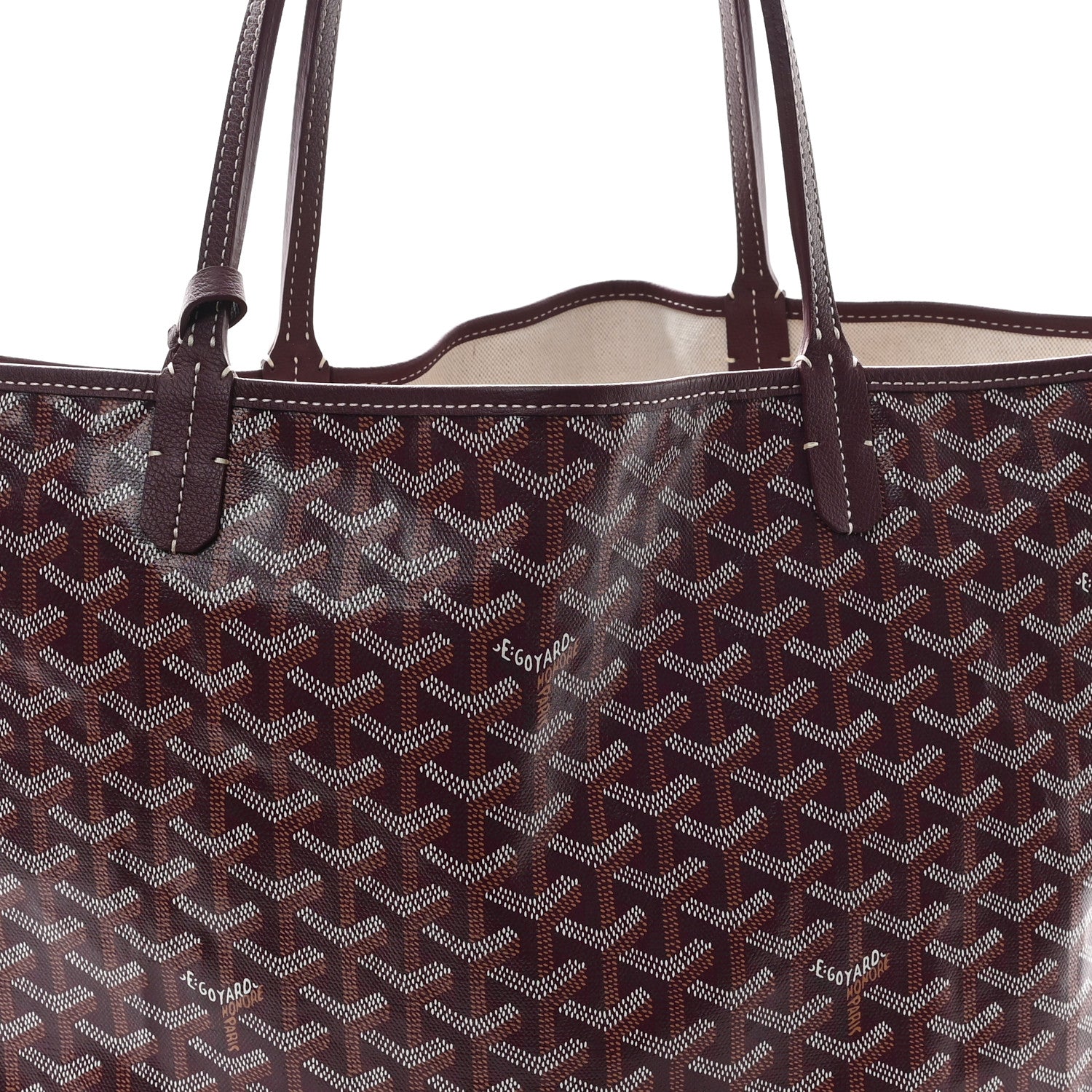 Goyard Goyardine Saint Louis GM Bordeaux 8 of 11