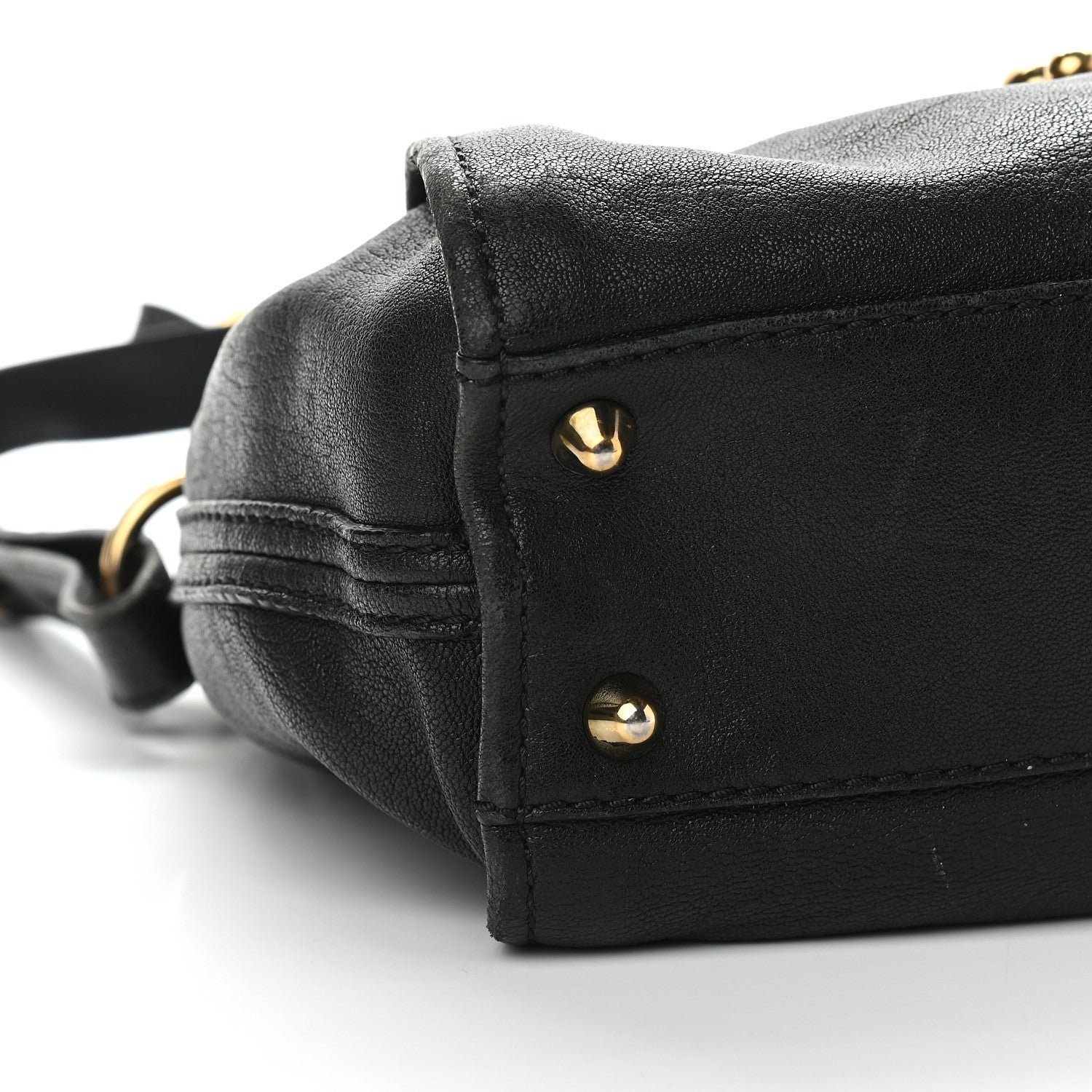 Chloe Calfskin Elsie Satchel Black 9 of 15