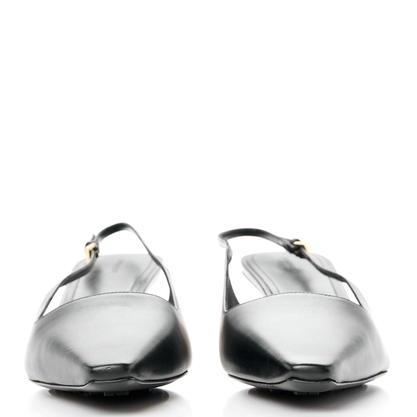 Calfskin G Cube 50mm Slingback Pumps 40 Black