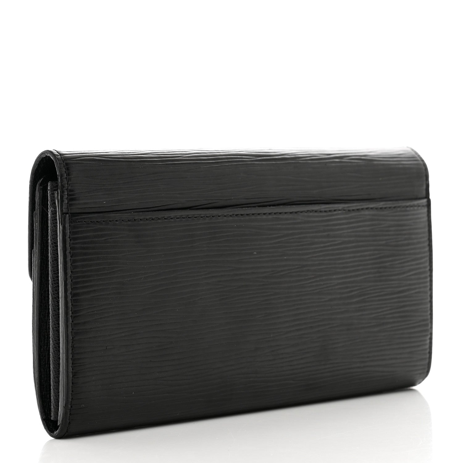 Louis Vuitton Epi Sarah Wallet NM Black 3 of 8