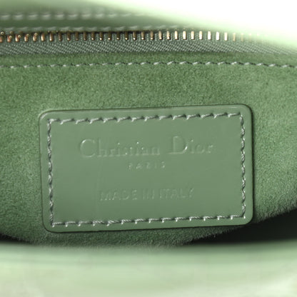 Christian Dior Patent Cannage Mini Lady Dior Mint Green 6 of 9