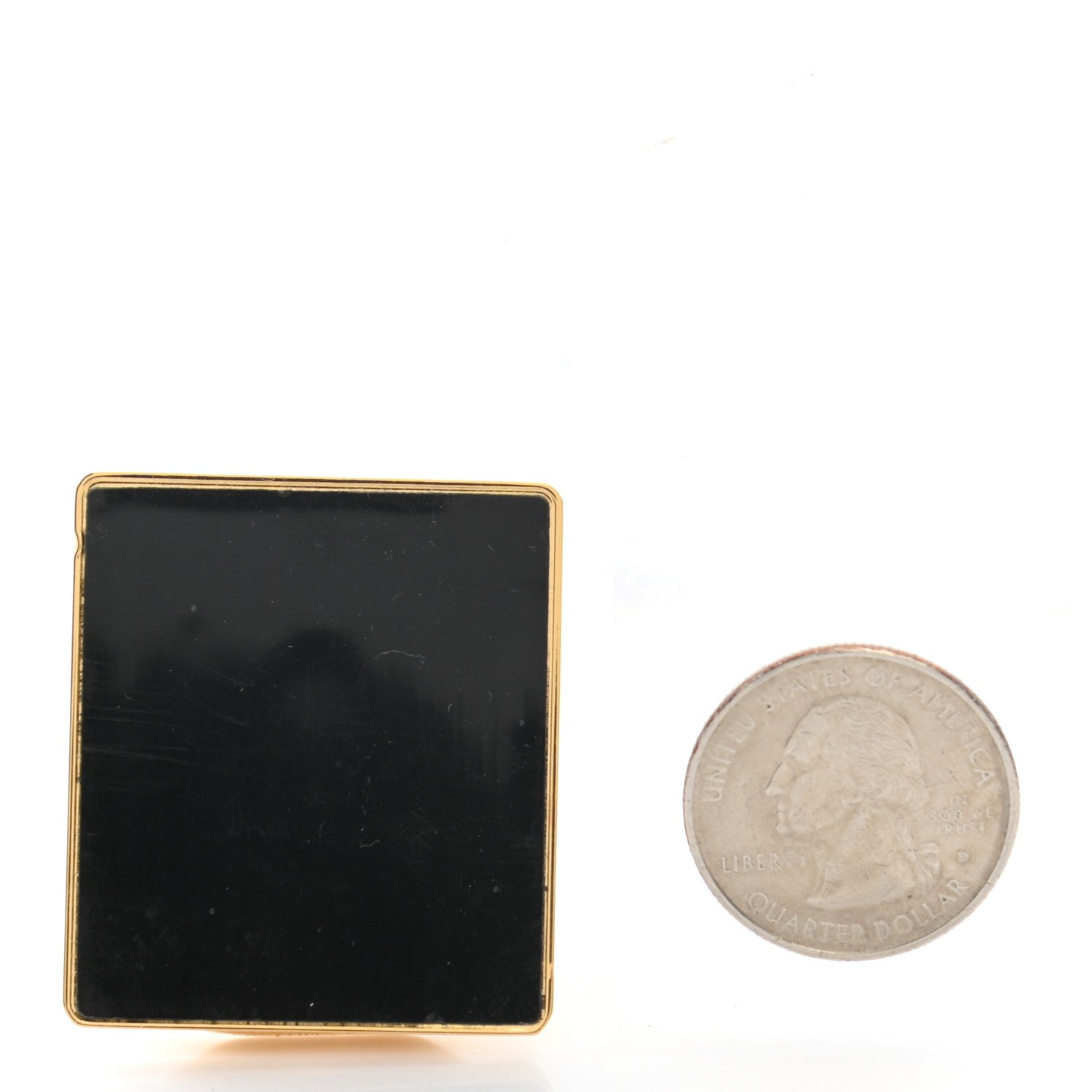 Louis Vuitton Nanogram Phone Ring Holder Gold 2 of 5