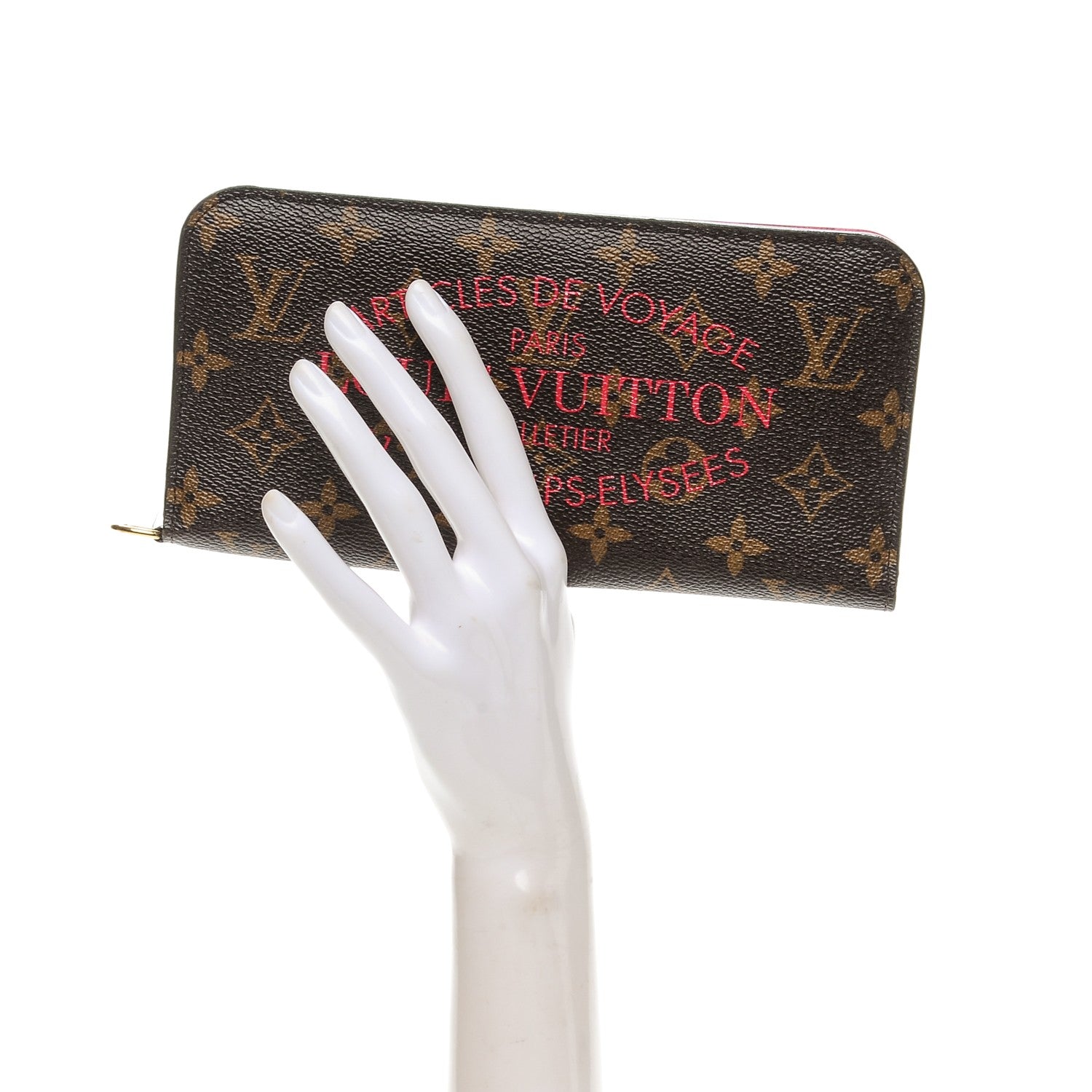 Louis Vuitton Monogram Articles de Voyage Ikat Insolite Wallet Rose Indien 2 of 7