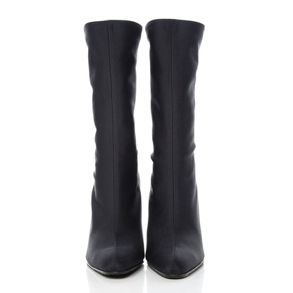 Balenciaga Fabric 110mm Booties 37.5 Black 2 of 8