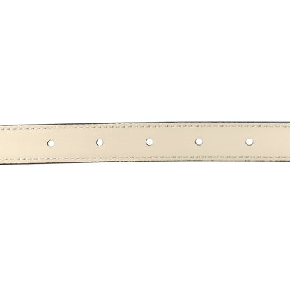 Gucci Plutone Calfskin Double G Reversible Belt 100 40 Black White 4 of 8