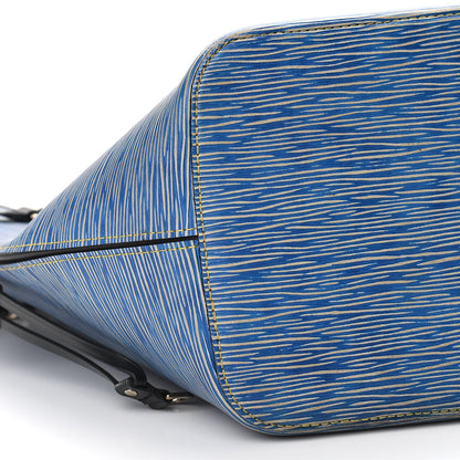 Louis Vuitton Epi Neverfull MM Denim Light 10 of 13