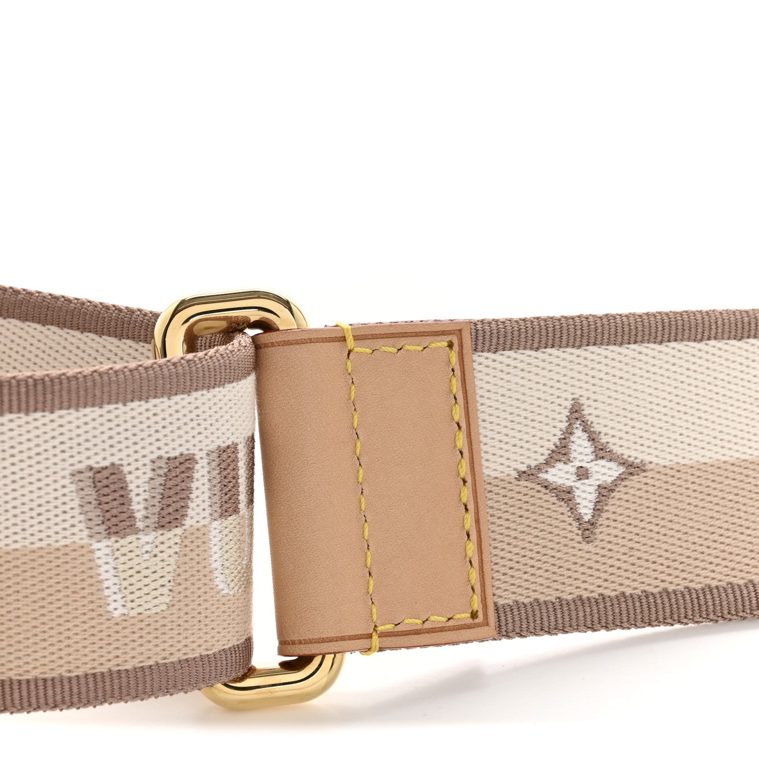Louis Vuitton Jacquard Speedy Bandouliere 20 Shoulder Strap Beige 6 of 6