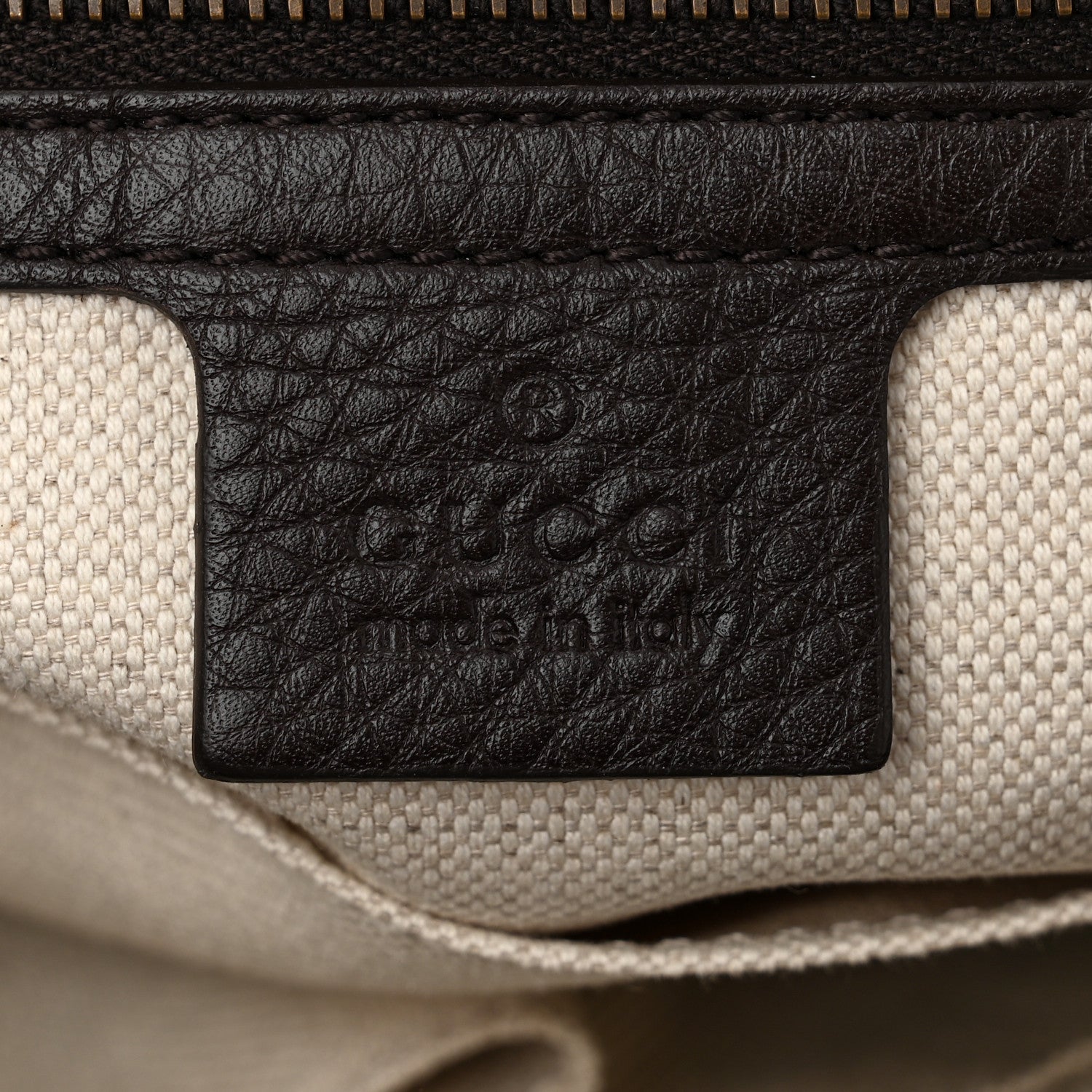 Gucci Diamante 1973 Medium Shoulder Bag Beige Ebony Cocoa 6 of 10