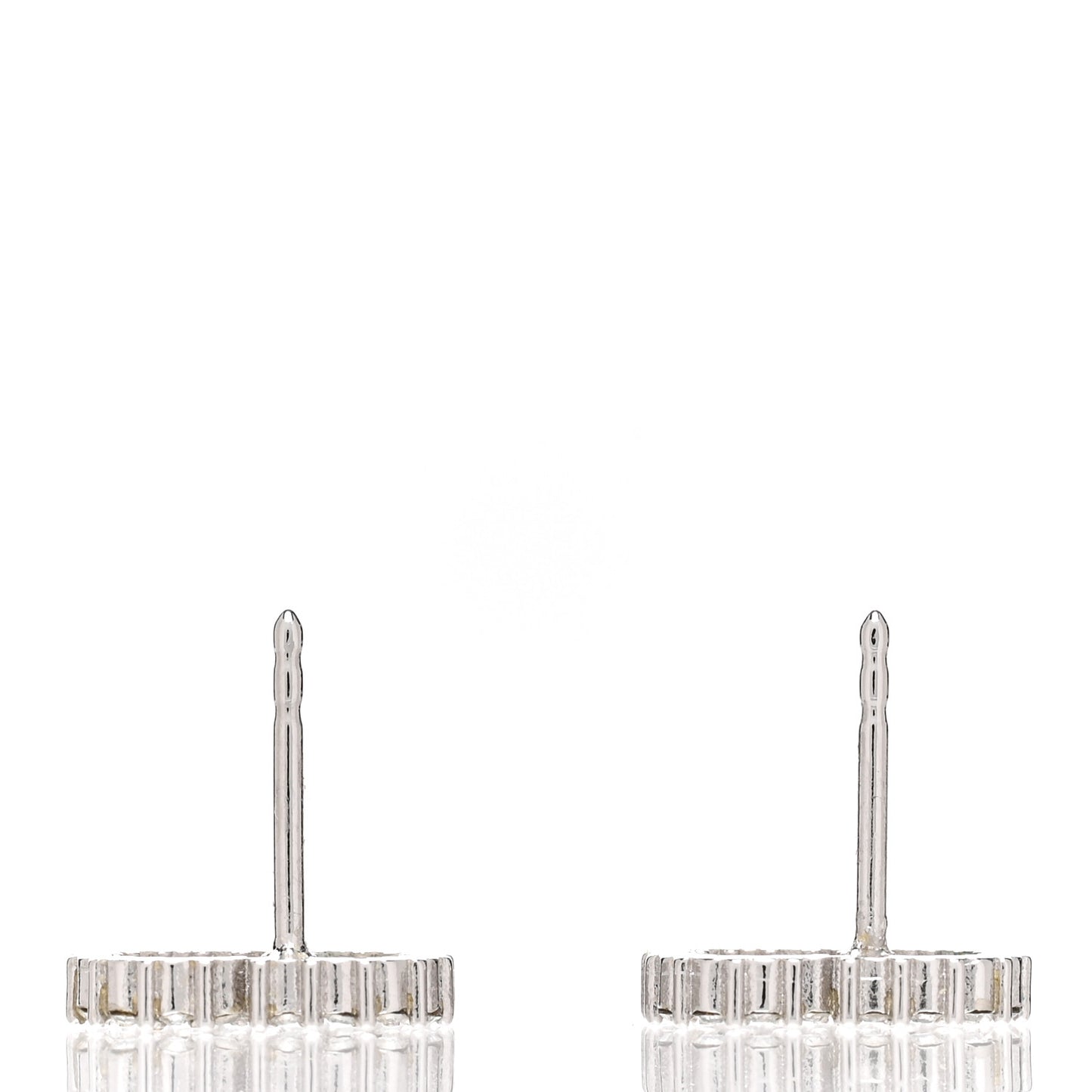 Crystal Clair D Lune Earrings Silver