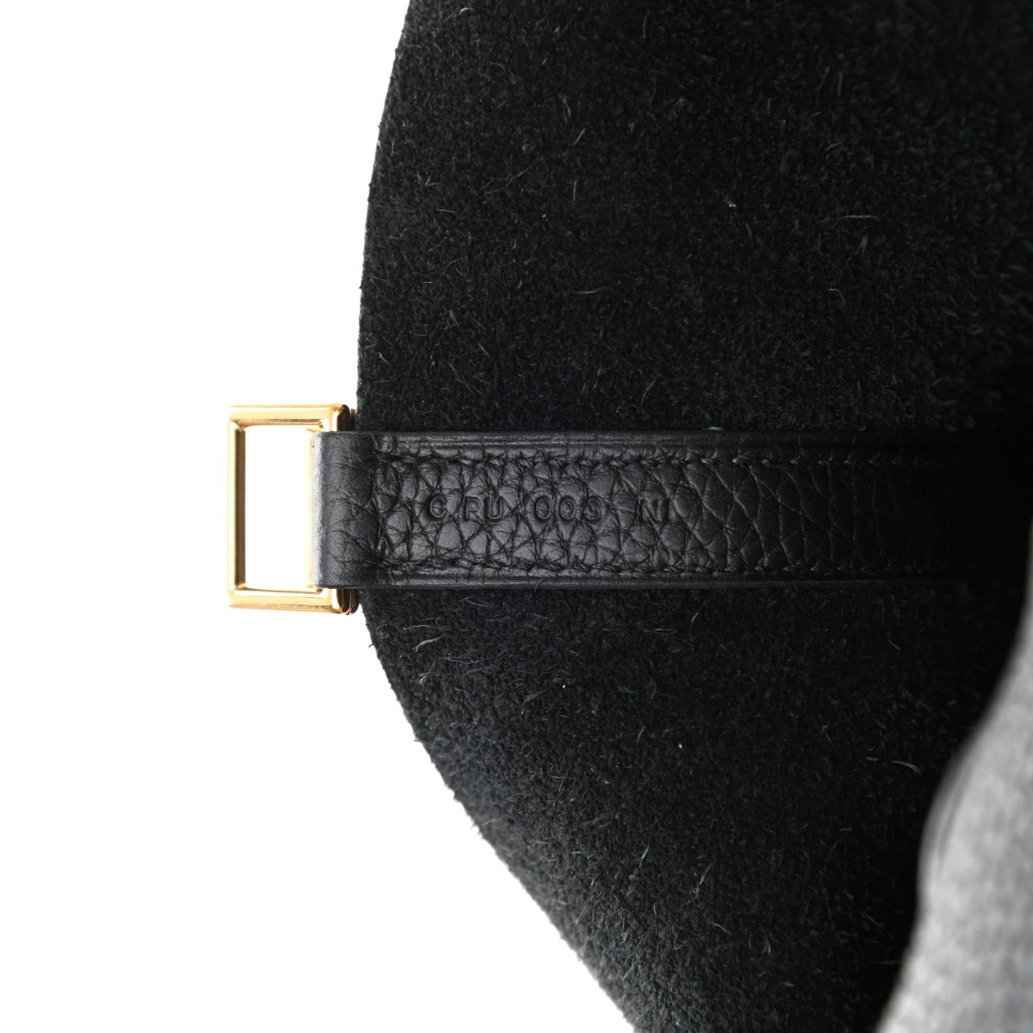 Taurillon Clemence Picotin Lock 22 MM Black