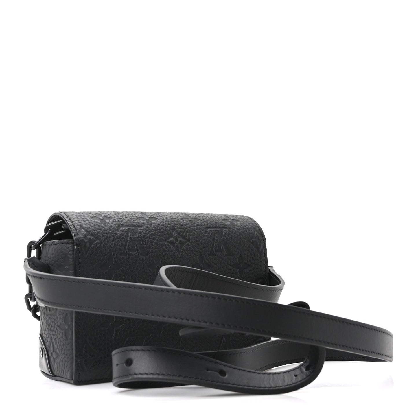 Taurillon Monogram Steamer Wearable Wallet Black