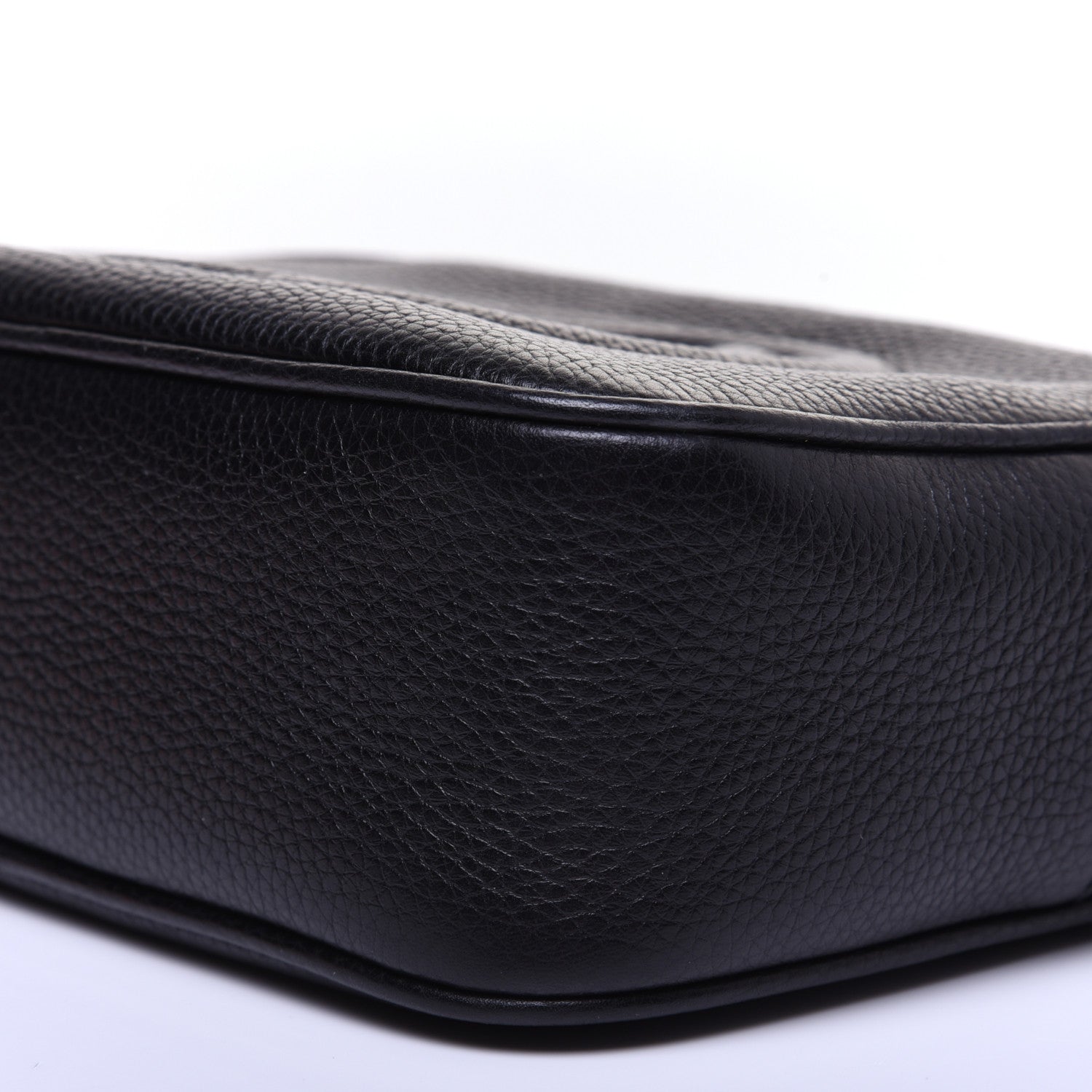 Gucci Pebbled Calfskin Small Soho Disco Bag Black 7 of 11