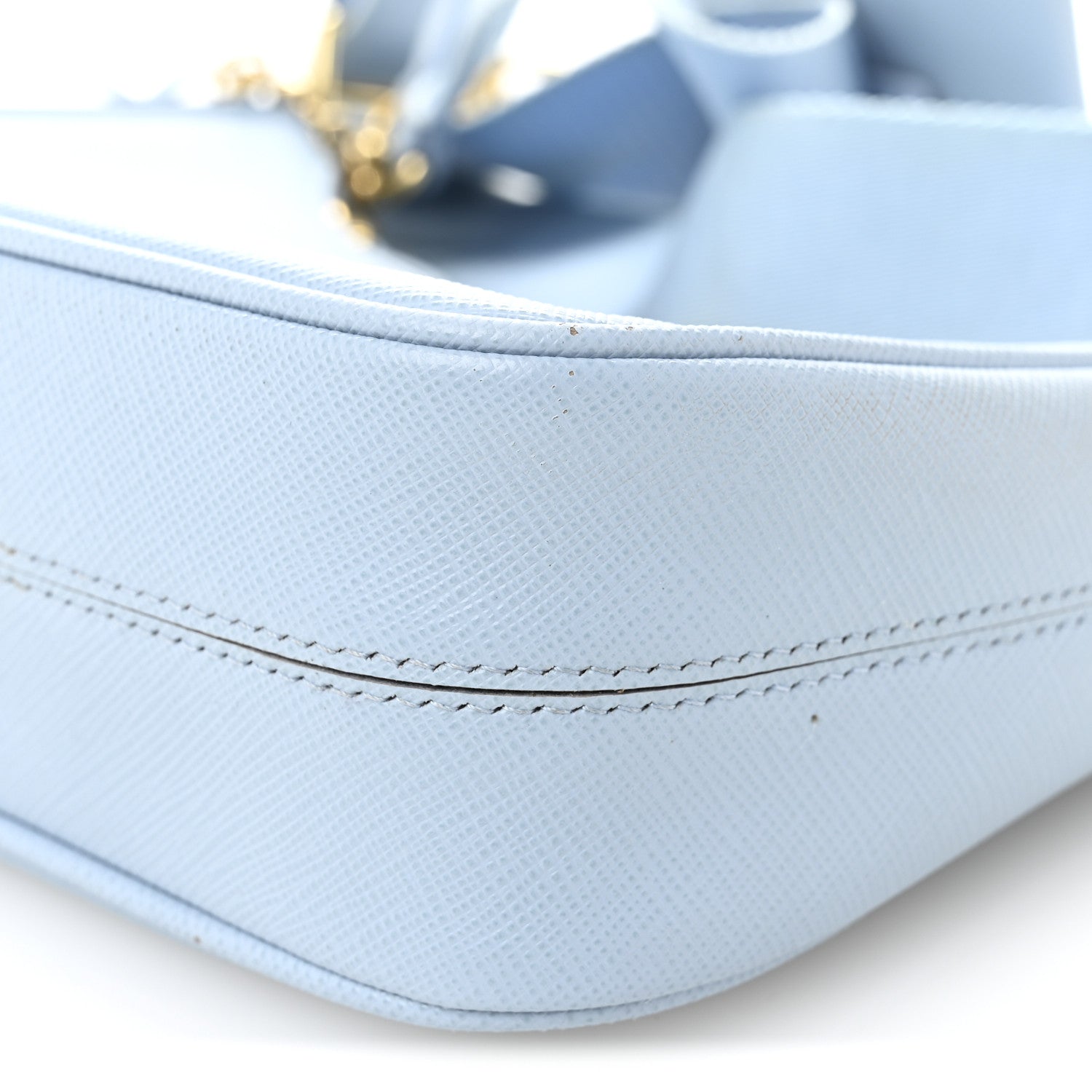 Prada Saffiano Re-Edition 2005 Shoulder Bag Celeste 11 of 12