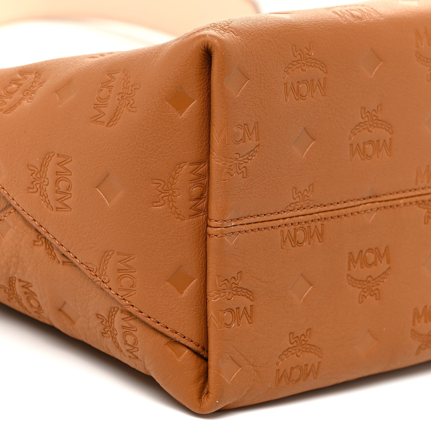 Calfskin Ottomar Monogram Medium Klara Hobo Cognac