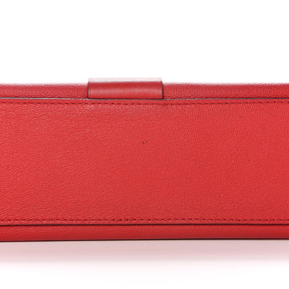 Louis Vuitton Monogram Cuir Plume Ecume Very Chain Bag Rouge Rubis 9 of 10