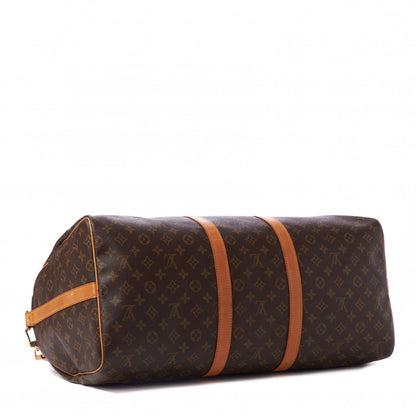 Louis Vuitton Monogram Keepall Bandouliere 55 4 of 10
