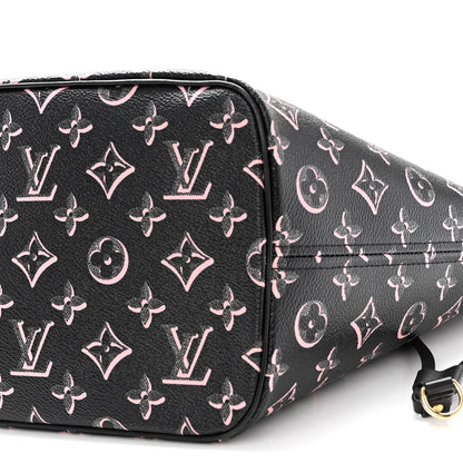Louis Vuitton Monogram Fall For You Neverfull MM Black 10 of 10