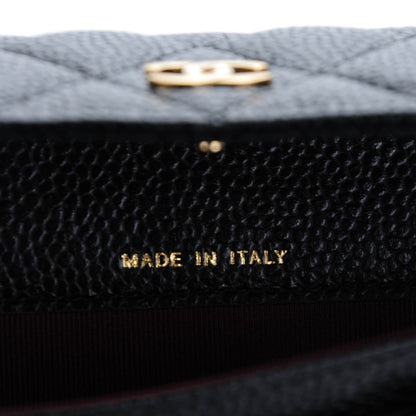 Chanel Caviar Quilted Flap Card Holder Black 6 of 8