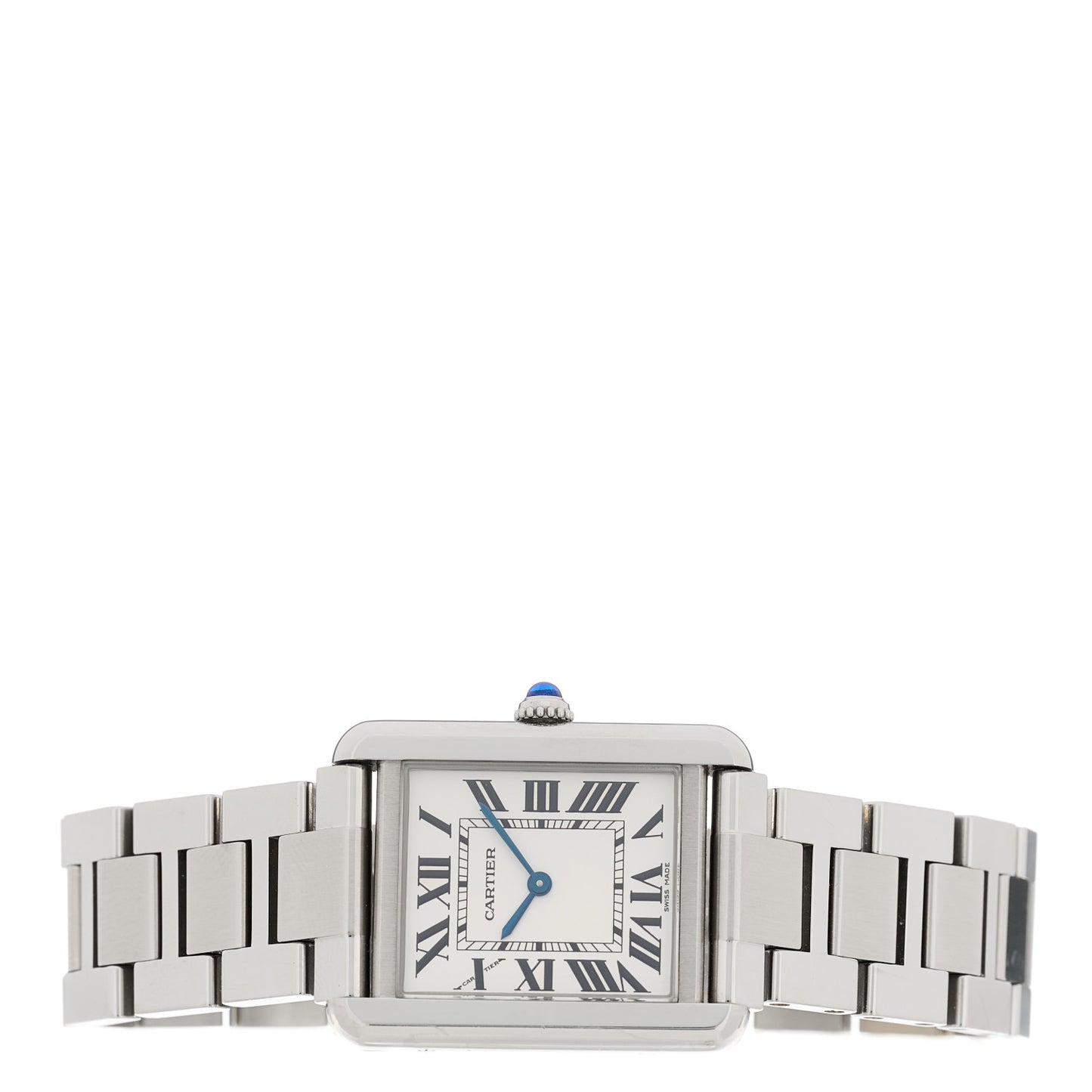 Stainless Steel 24mm Tank Solo Quartz Watch