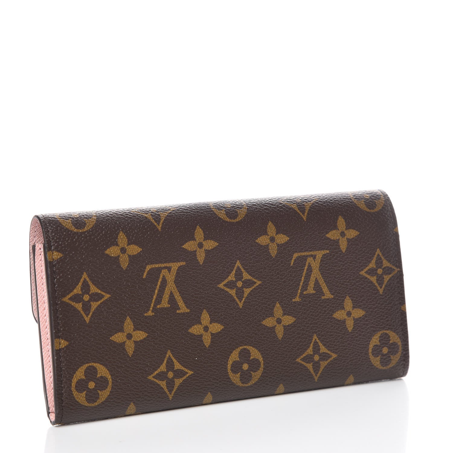Louis Vuitton Monogram Emilie Wallet Rose Ballerine 3 of 7