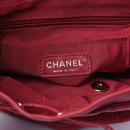 Chanel Lambskin Quilted Small Urban Spirit Backpack Red 5 of 10