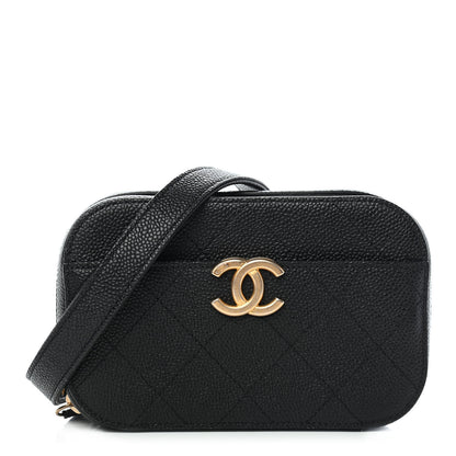 Chanel Caviar Quilted Waist Bag Black 1 of 9
