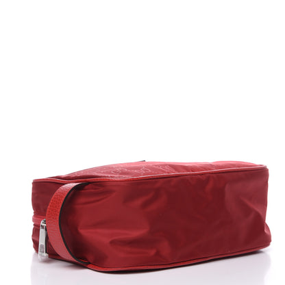 Gucci Nylon Monogram Dolmias Pouch Vibrant Red 4 of 10