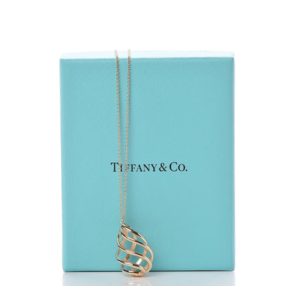 Tiffany 18K Rose Gold Paloma's Venezia Luce Pendant Necklace 7 of 7