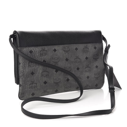 MCM Visetos Corina Crossbody Bag Black 3 of 9