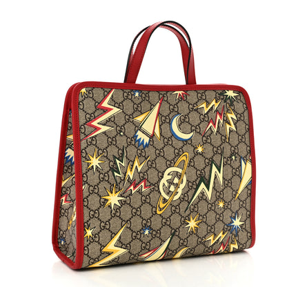 Gucci GG Supreme Monogram Space Childrens Tote 3 of 10