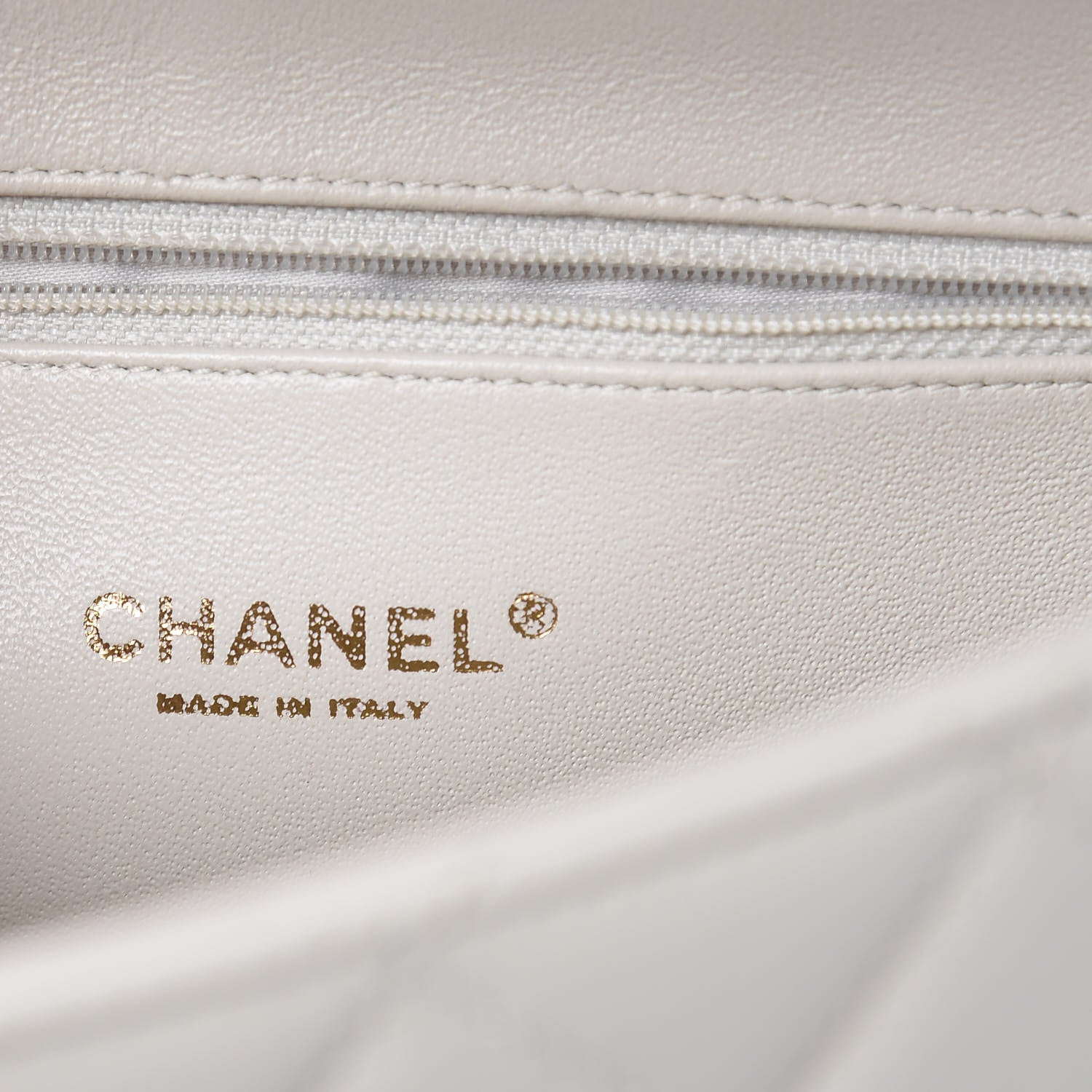 Chanel Sheepskin Quilted Small Beauty Lock Flap White 6 of 11