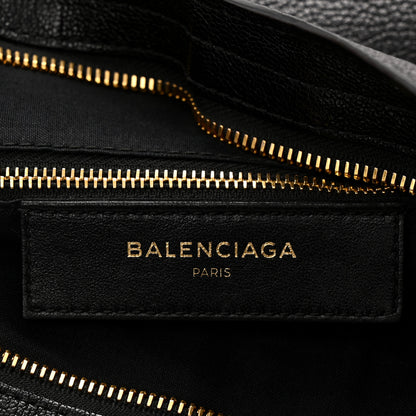 Balenciaga Chevre Gold Metallic Edge Hardware Town Black 7 of 11