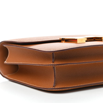 Hermes Epsom Constance 24 Gold 7 of 10