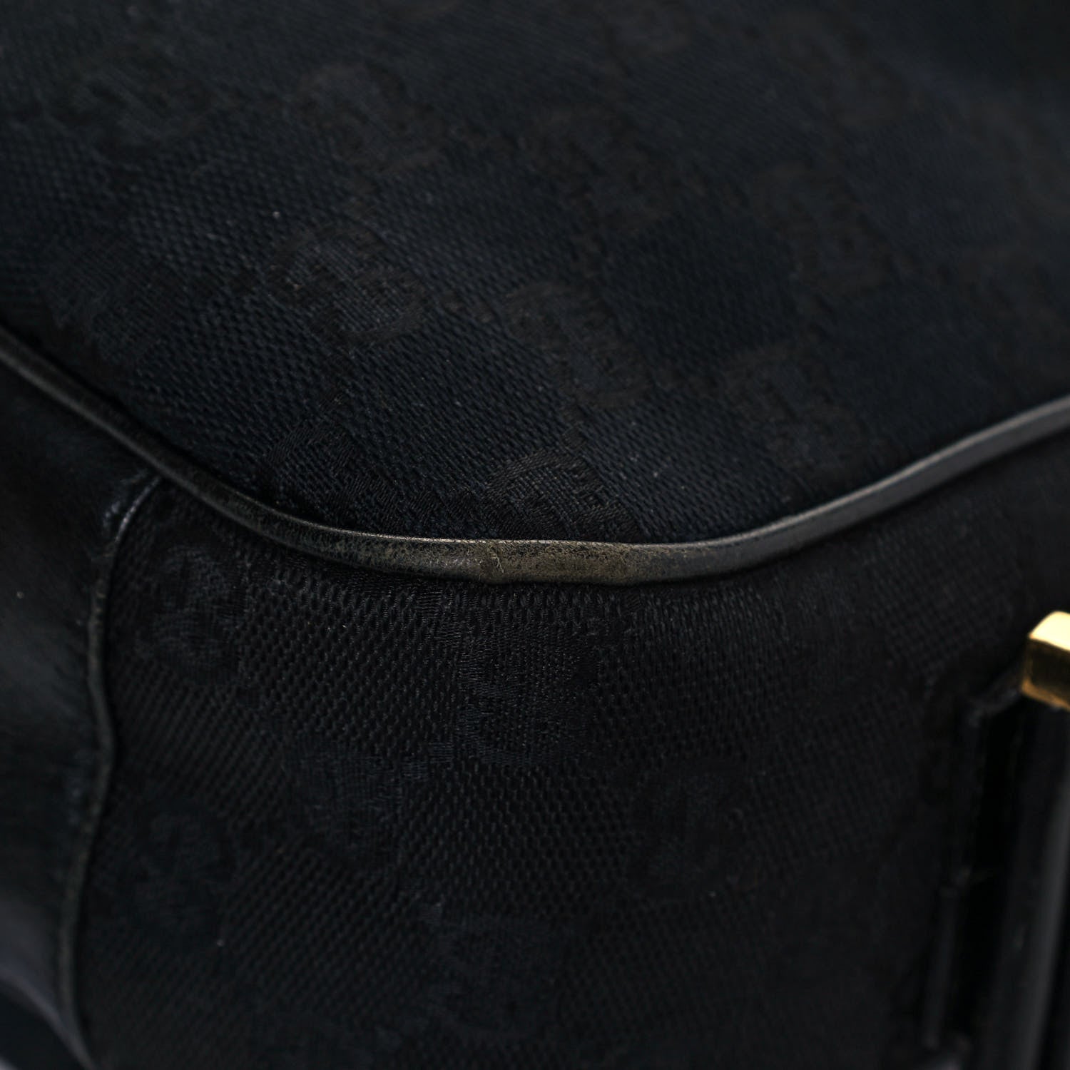 Gucci Monogram Jackie O Hobo Black 8 of 11
