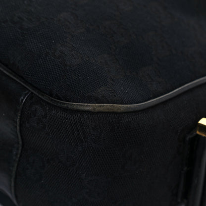 Gucci Monogram Jackie O Hobo Black 8 of 11