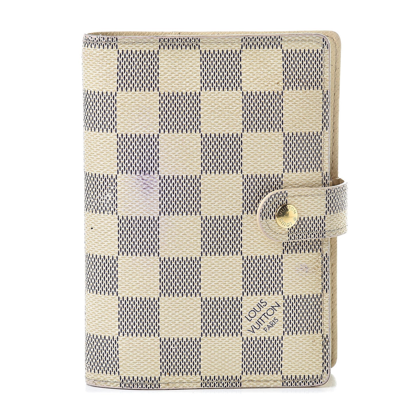 Damier Azur Small Ring Agenda Cover