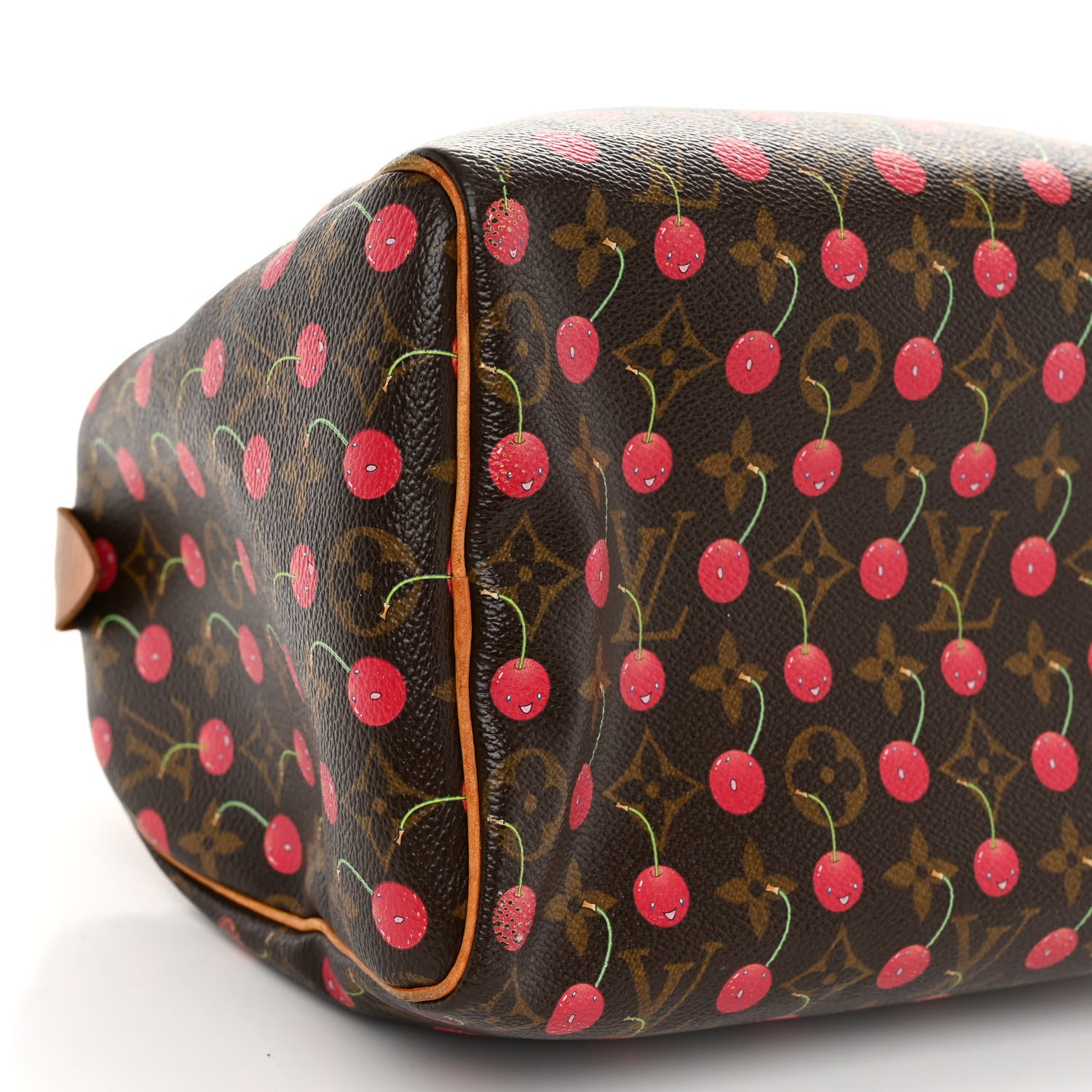 Louis Vuitton LOUIS VUITTON Monogram Cerises Speedy 25 8 of 11