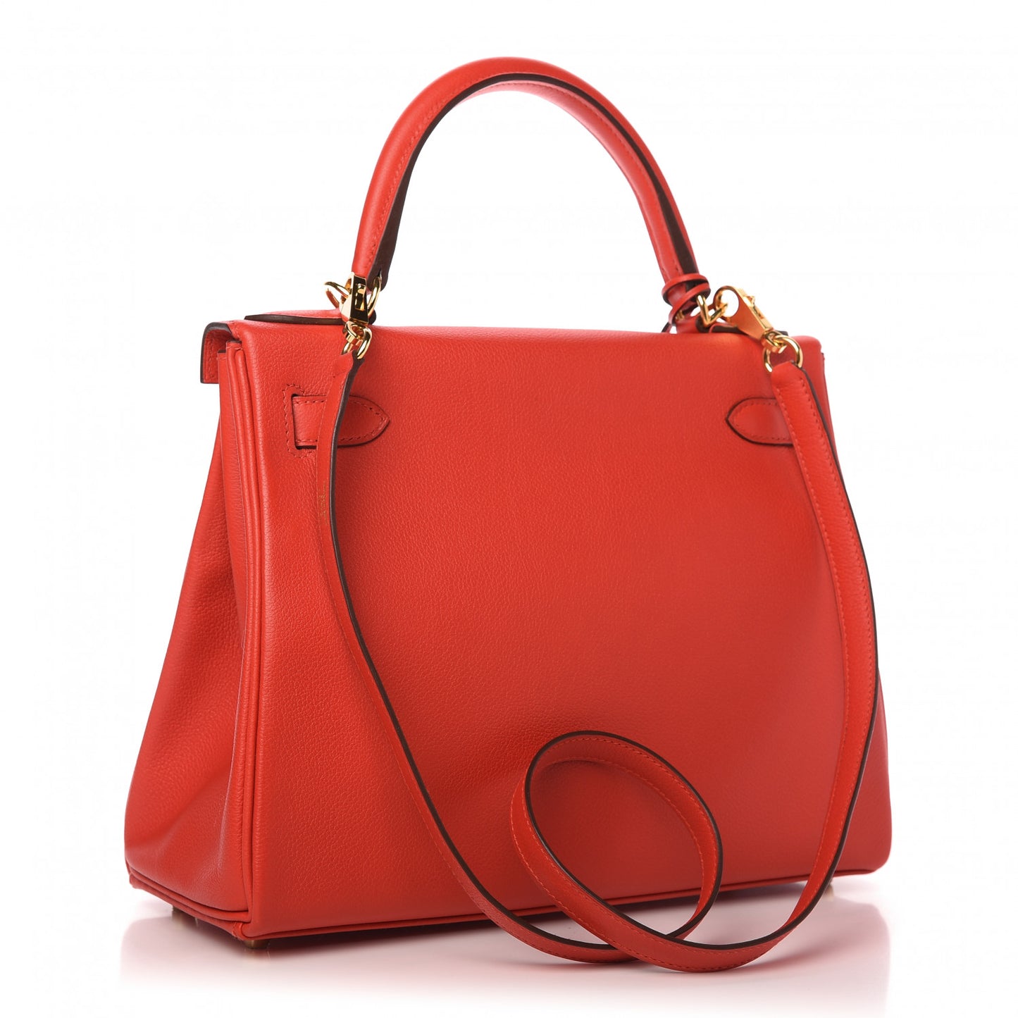 Evercolor Kelly Retourne 28 Rouge Tomate