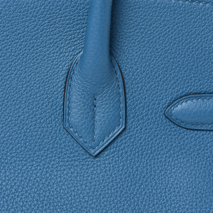 Hermes Togo Birkin 30 Cobalt 28 of 36